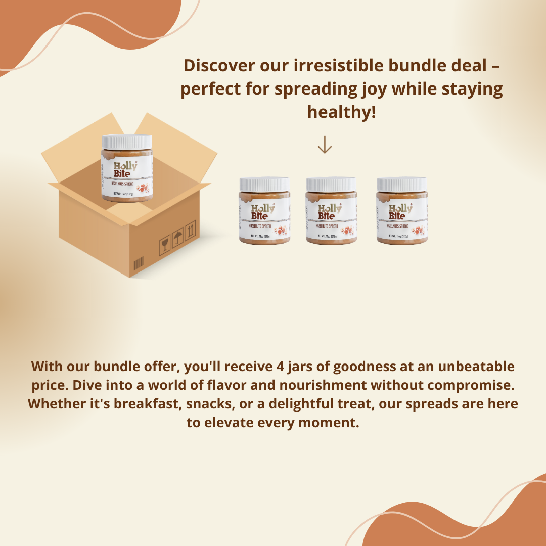 11 OZ - 4-PACK HAZELNUT SPREAD