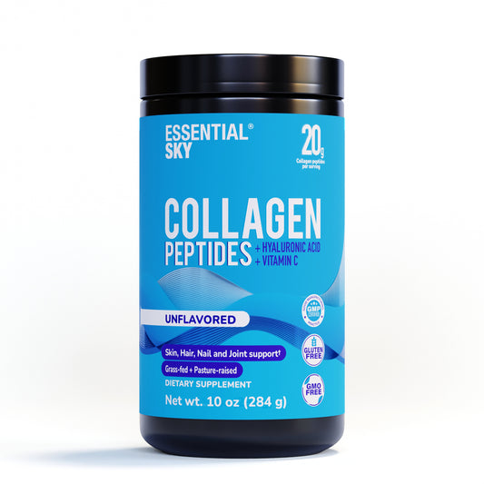 Collagen Peptides +Hyaluronic Acid +Vitamin C